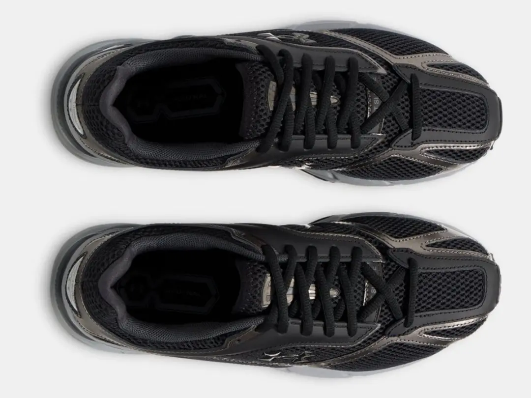 Under Armour Apparition-BLK 007 Hardloopschoen - 37.5 - Zwart - afbeelding 4 van 5