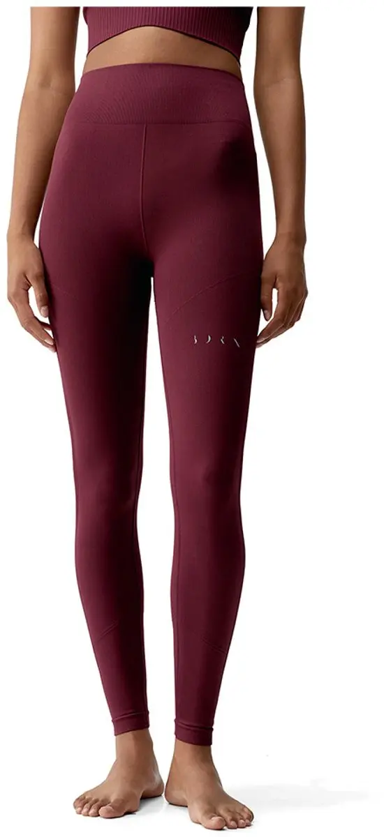 Born Living Yoga Yami Leggings - Hoge taille Rood L
