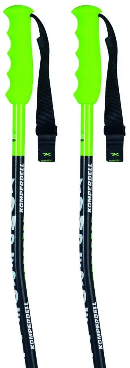 Komperdell Nationalteam Super 18 Mm Junior Stokken Groen,Zwart 120 cm Meisje