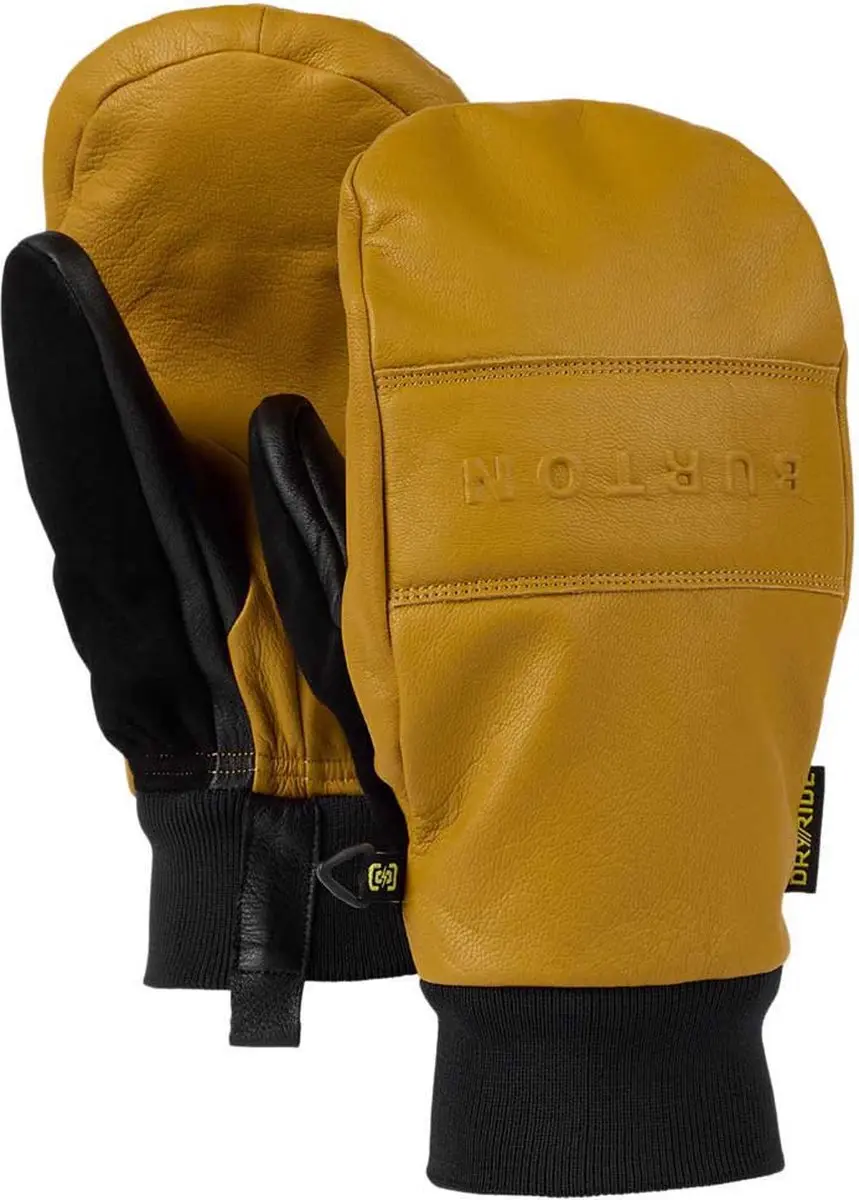 Burton Treeline Leather Handschoenen Geel M Man