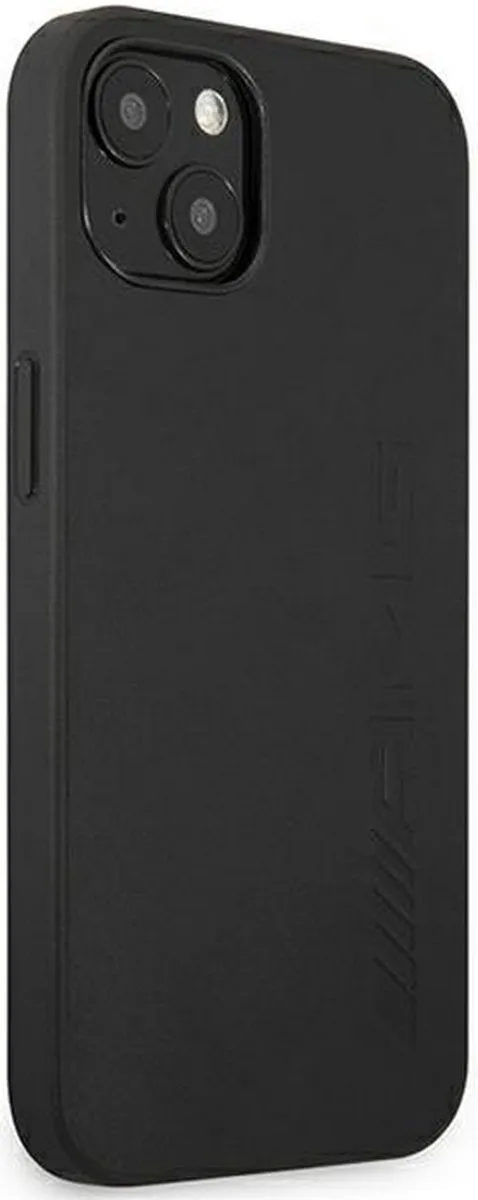 Mercedes-Benz AMG Leather Back Case - iPhone 14 Plus - Zwart