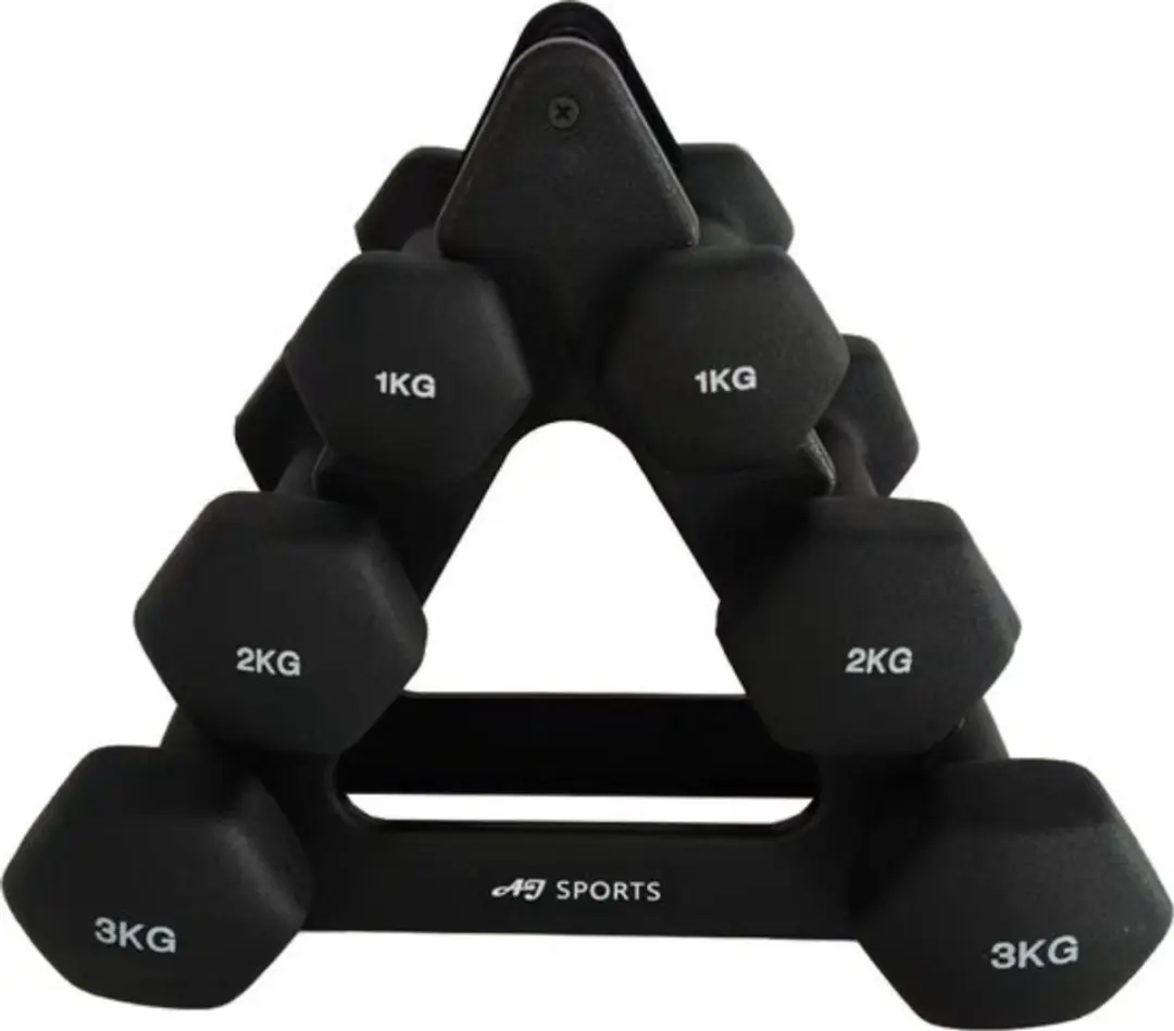 AJ-Sports Dumbell Set Zwart