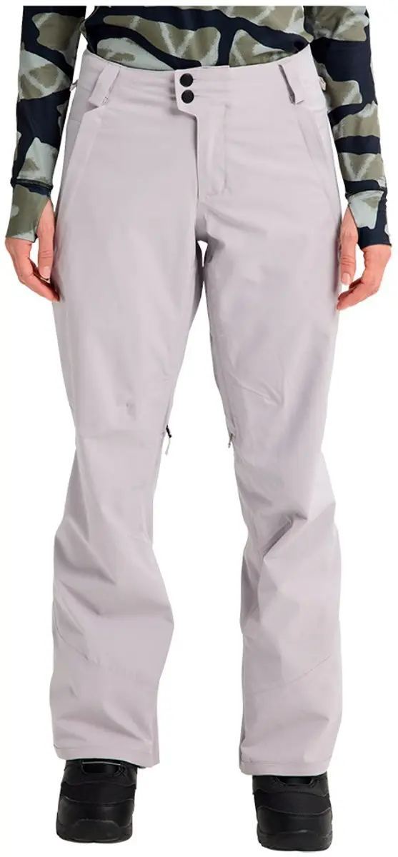 Burton Reserve 2l Stretch Slim Broek Grijs,Paars S Vrouw