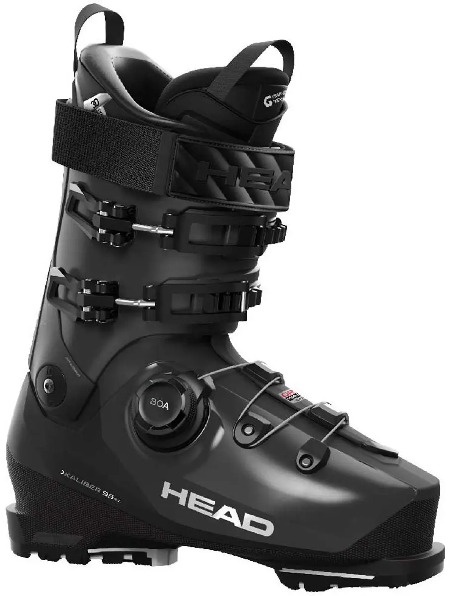 Head Kaliber 95 Mv Gw Boa Alpineskischoenen Voor Dames Zwart 25.5 Vrouw