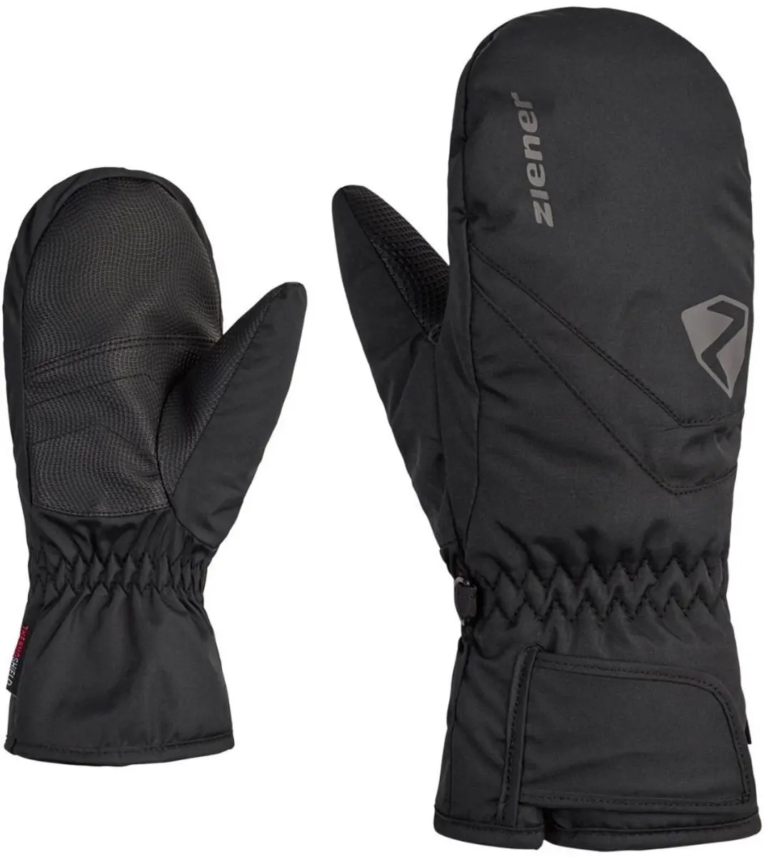 Ziener Loriano-Z As Mitten Junior - Ski Handschoenen - 12 Black