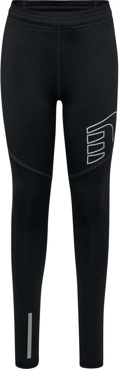 Newline Core Tights 152 - Zwart/Fiesta Cazo