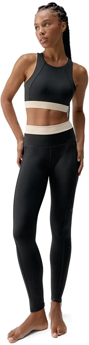 Born Living Yoga Fiorella Leggings - Hoge taille - Zwart