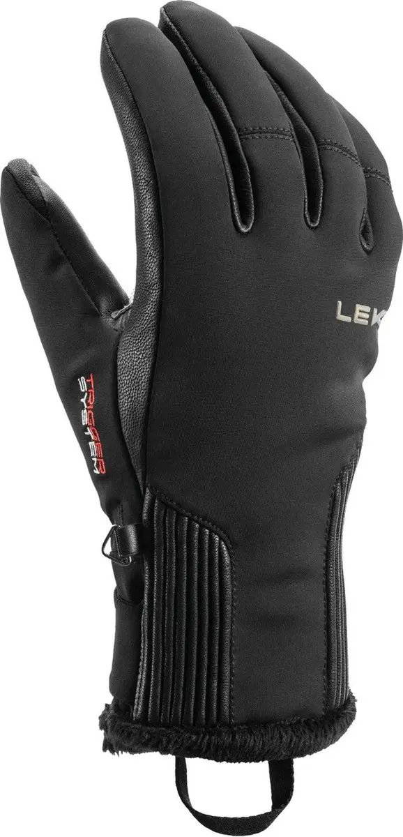 LEKI VALLARTA 3D WOMEN Black-8,5
