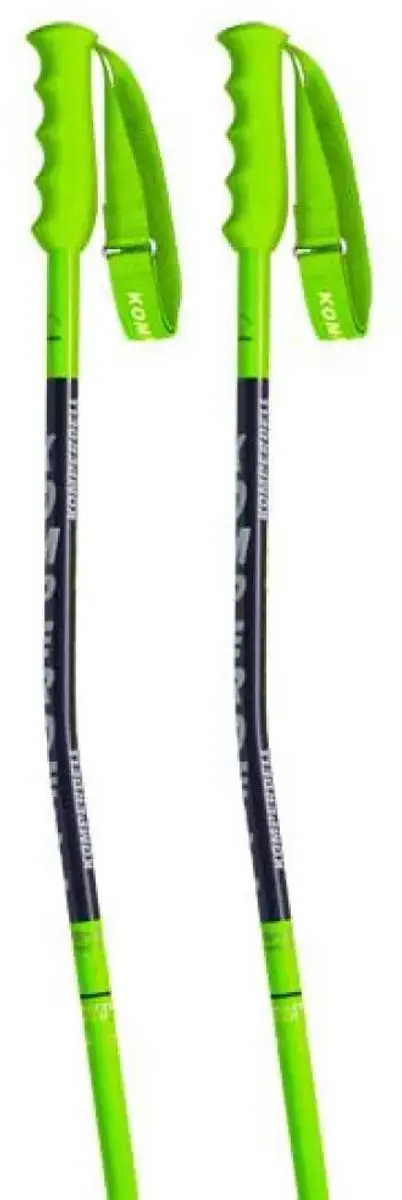 Komperdell Nationalteam Super 19 Mm Junior Stokken Groen,Zwart 125 cm Meisje