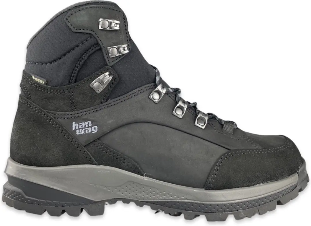 Hanwag Banks Wandelschoenen 46.5 - Zwart/donkergrijs