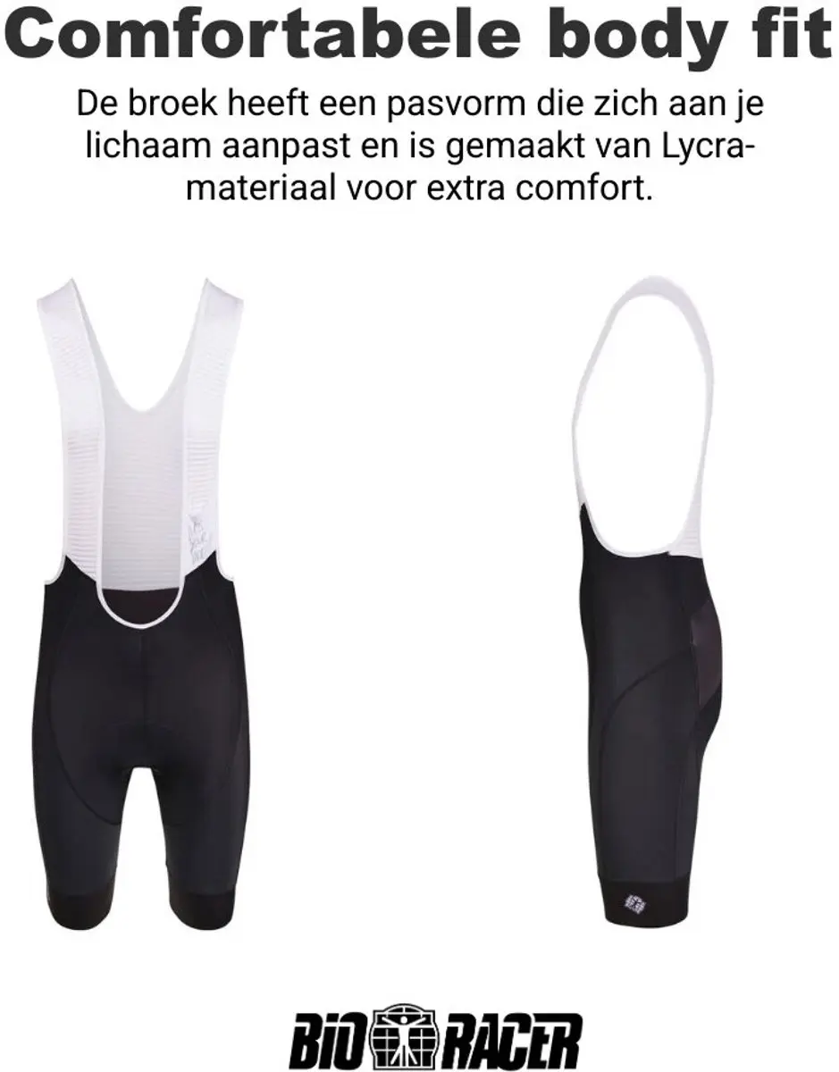 Bioracer Team België 2023 Icon Fietsbroek Heren - XL