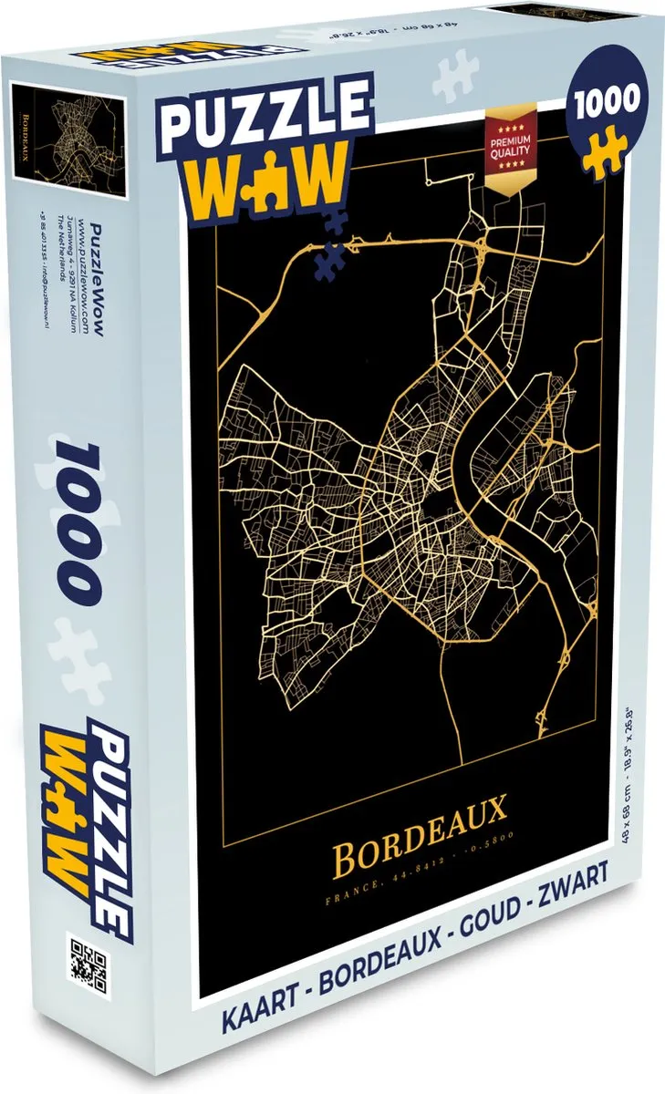 PuzzleWow Legpuzzel 1000 Stuks - Multicolor