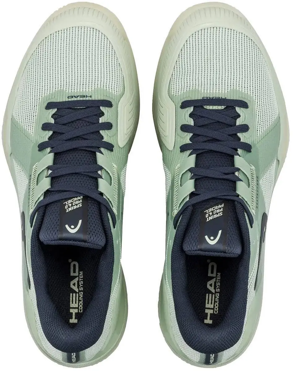 Head Sprint Pro 4.0 Padelschoenen - 44.5 - Cantaloupe Green