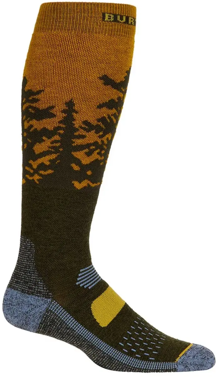 Burton Performance Midweight Sokken Bruin,Zwart EU 37-40 1/2 Man