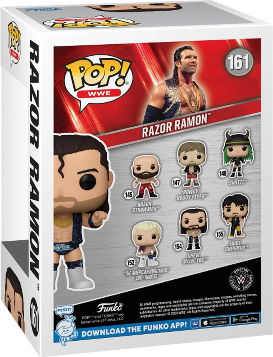 Funko WWE Razor Ramon Pop! 161 - Multi