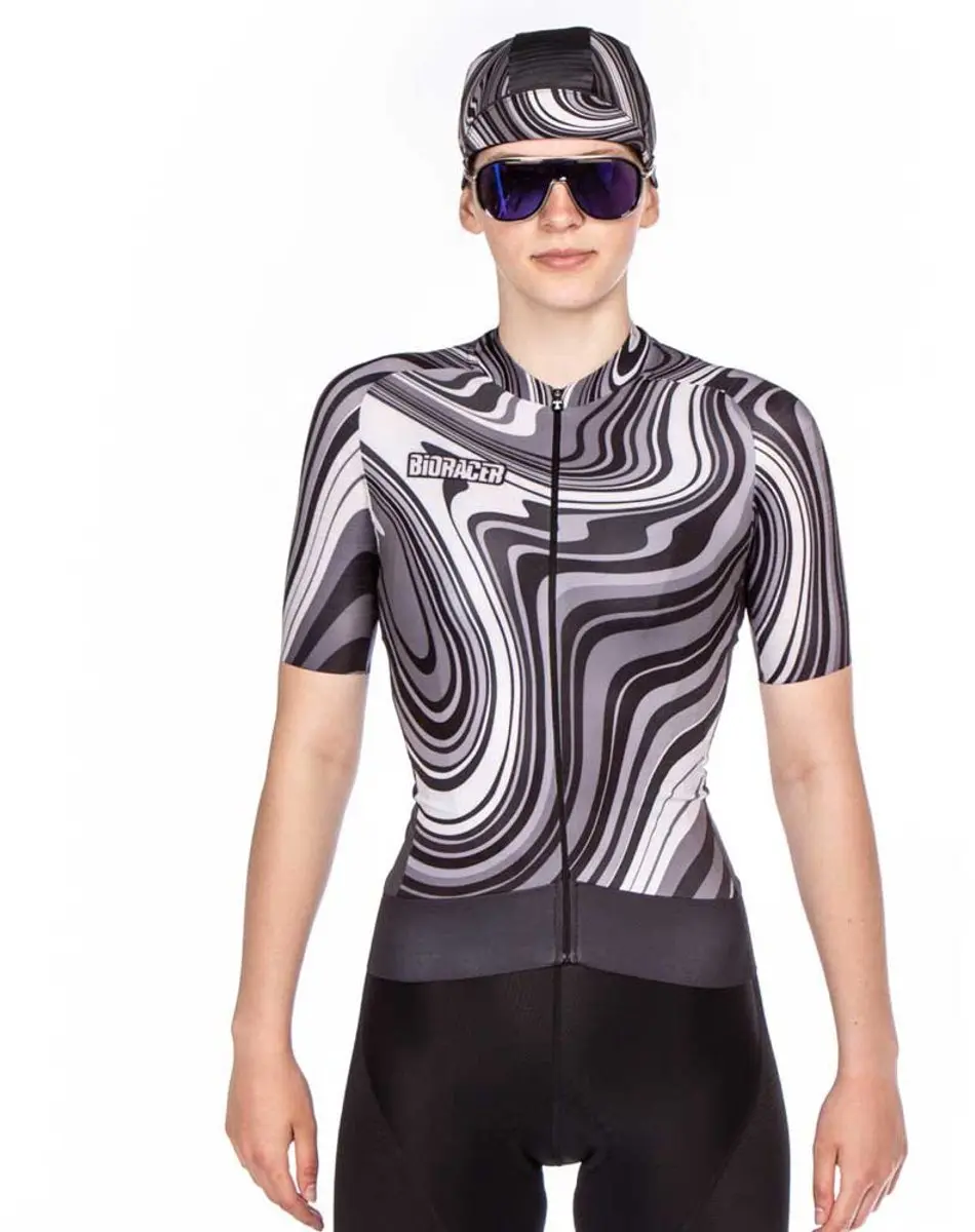 Bioracer Epic Liquid Lola Dames Fietsshirt met Armwarmers