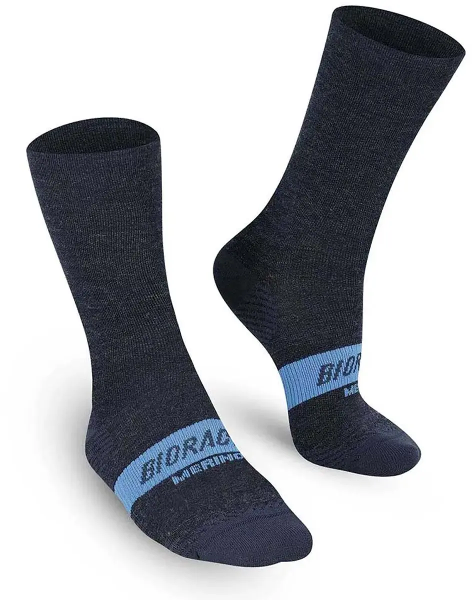 Bioracer Thermal Merino Sokken Blauw EU 39-41 Man,Vrouw