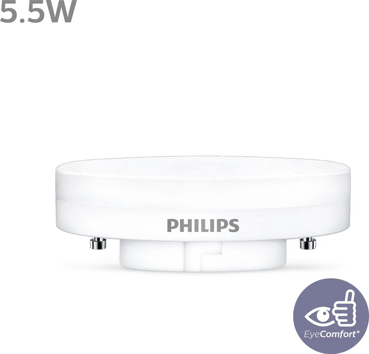 Philips LED Spot GX53 5.5W Warmwit Mat - Ø7.5cm
