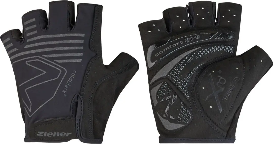 Ziener Canso Korte Handschoenen Zwart 9 Man