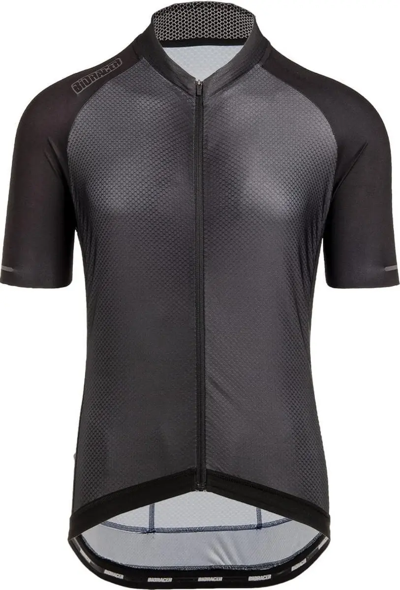BIORACER Sprinter Coldblack Fietsshirt voor Heren Zwart