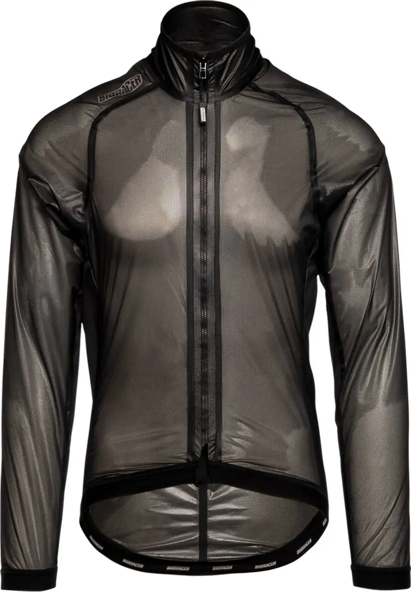 Bioracer Speedwear Concept Epic Rainy Taped Jas Heren, zwart