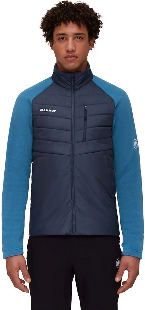 Mammut Innominata Hybrid Fleece Met Volledige Rits Blauw S Man