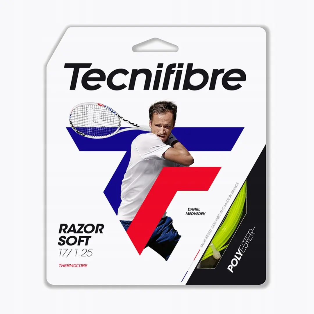 Tecnifibre Razor Soft Tennissnaar 1,30mm - Wit