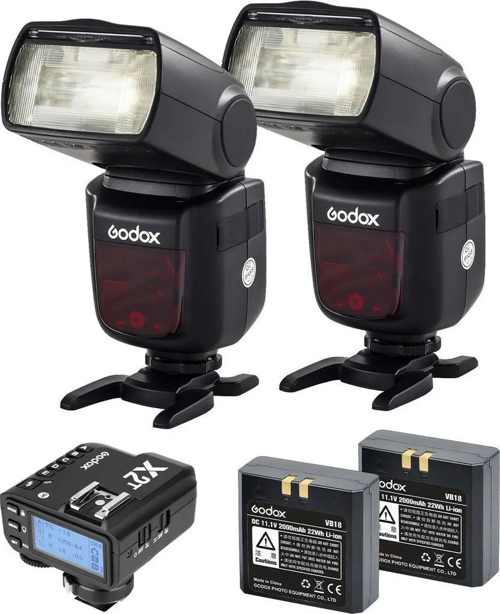 Godox Speedlite V860II Canon Duo X2 Trigger Kit