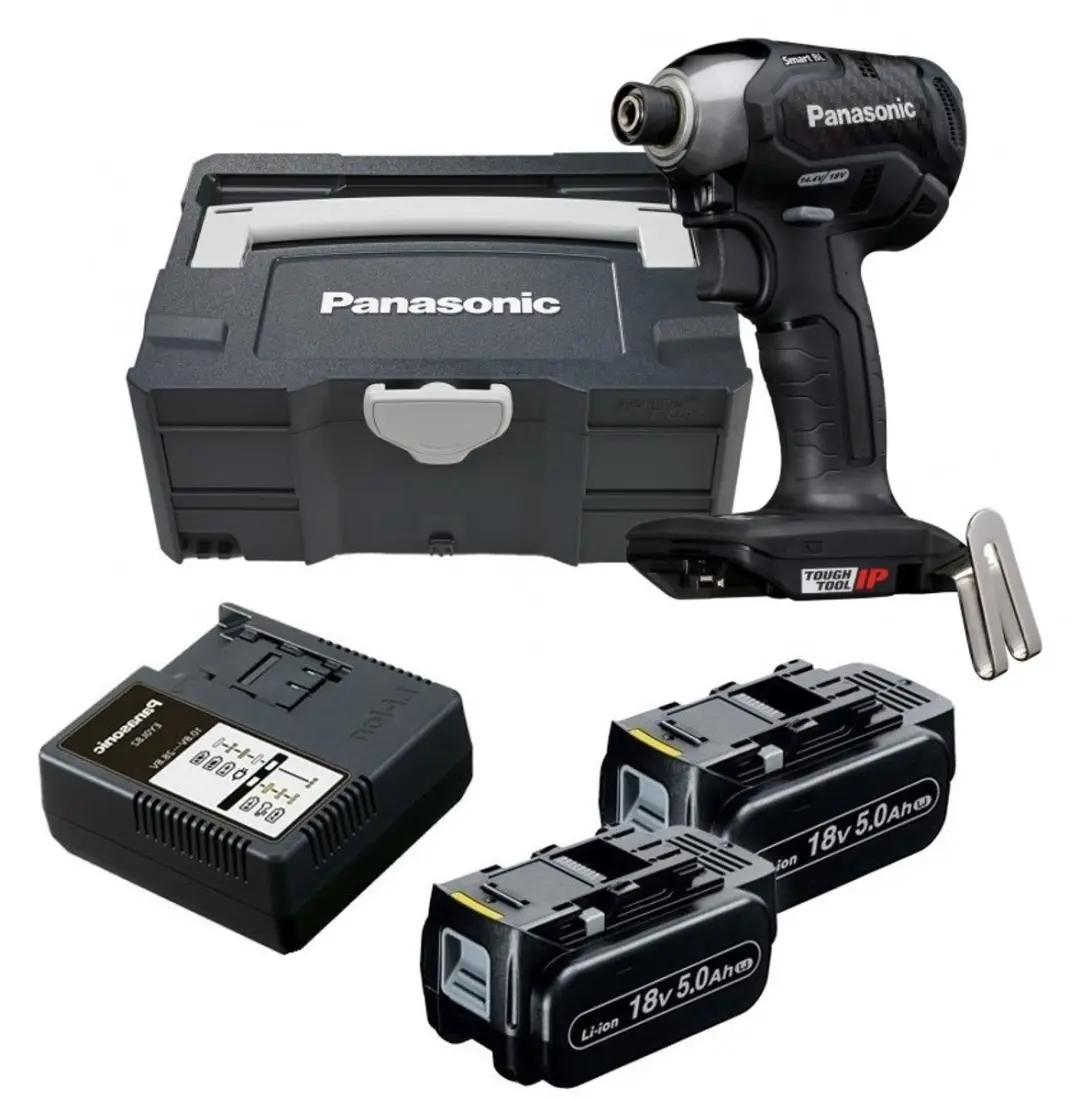 Panasonic EY76A1LJ2G Accu slagschroevendraaier 170Nm 14,4/18V 5.0Ah in Systainer
