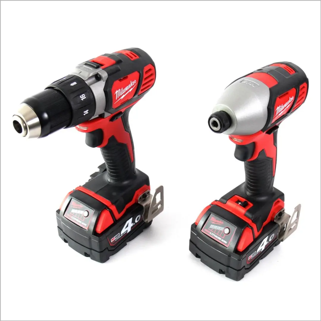 Milwaukee M18 BPP2D-402C Accuschroefboormachine - 2 Accu's - afbeelding 4 van 6