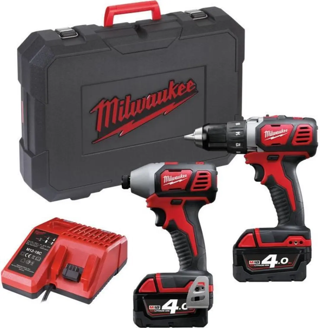 Milwaukee M18 BPP2D-402C Accuschroefboormachine