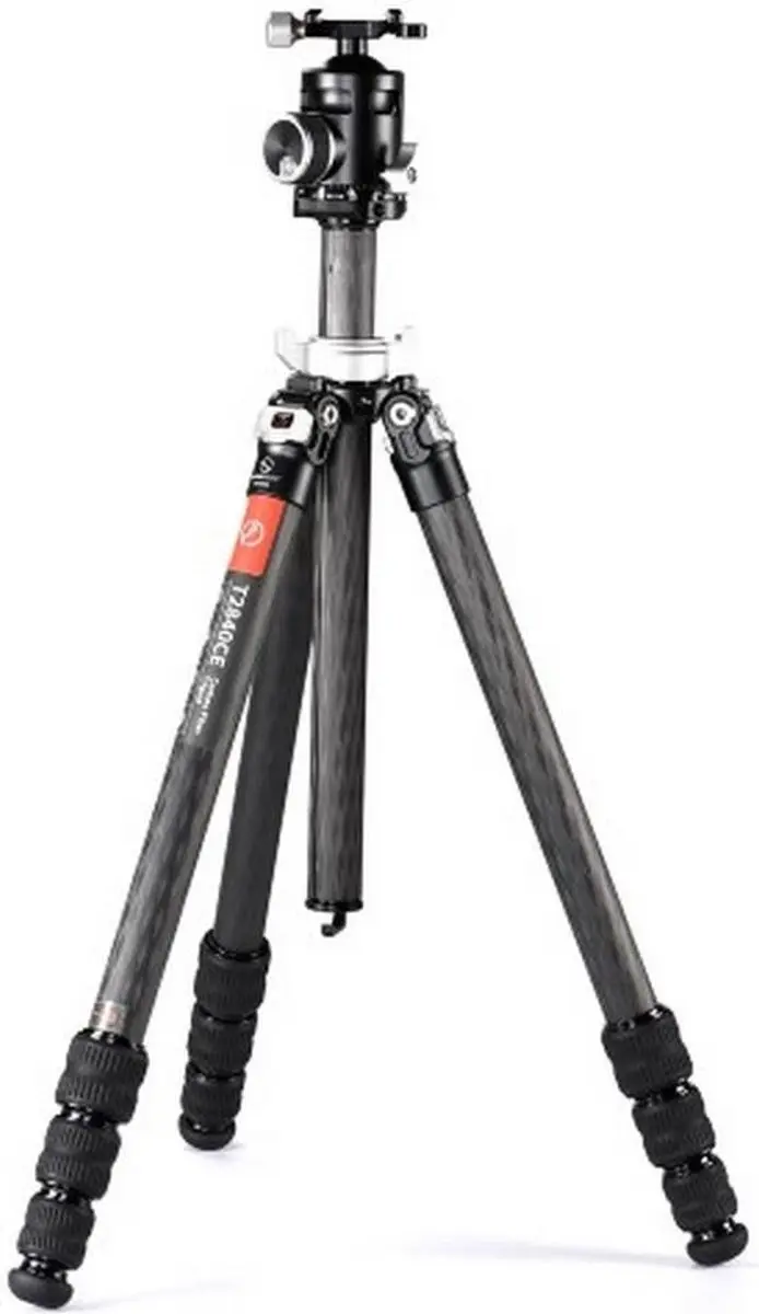 Sunwayfoto Carbon Tripod Kit T2840CE + EB-44 w/ QR Plate