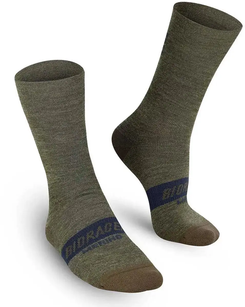 Bioracer Thermal Merino Sokken Groen EU 45-47