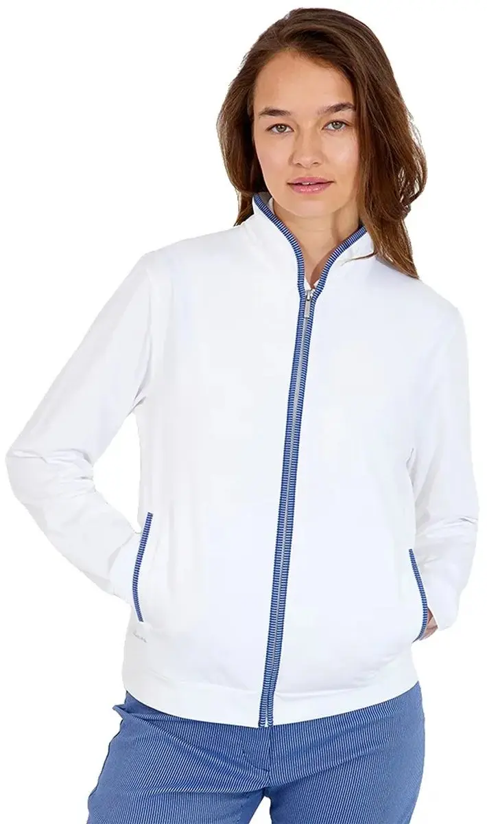 Abacus Golf Bovey Midlayer Vrouwenjas Wit XL Vrouw