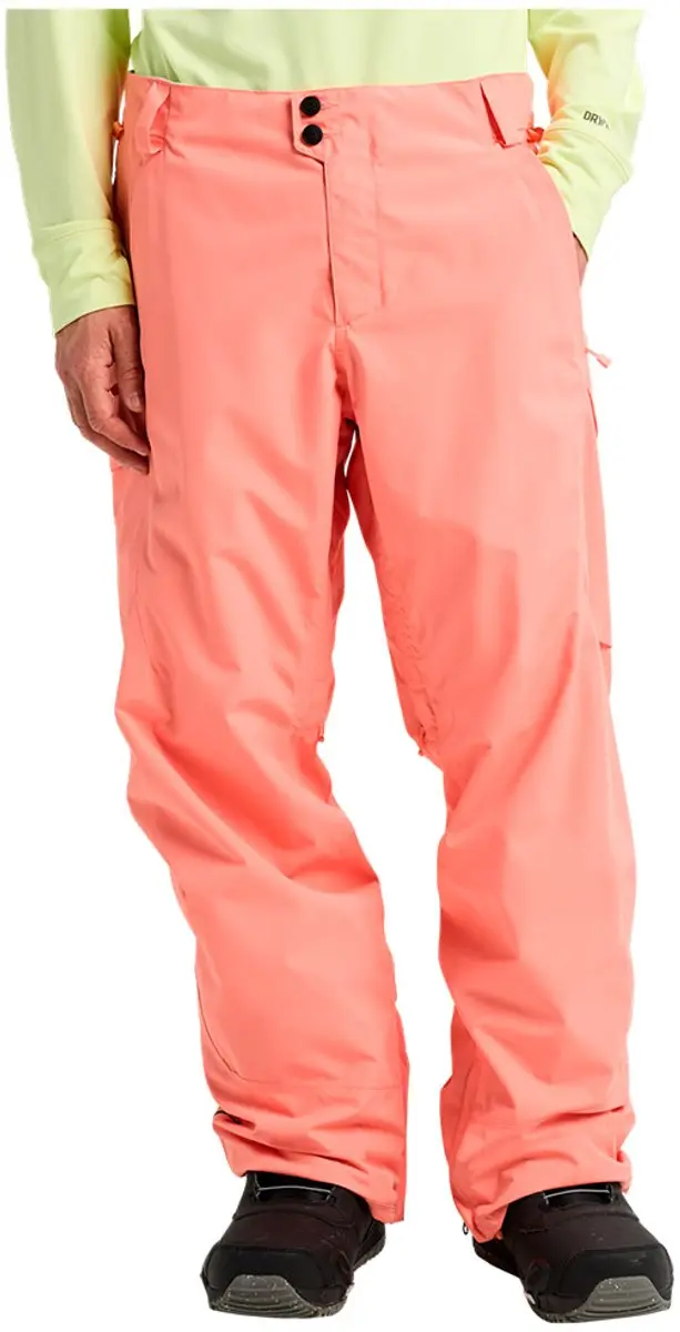 Burton Reserve 2l Broek Oranje S Man