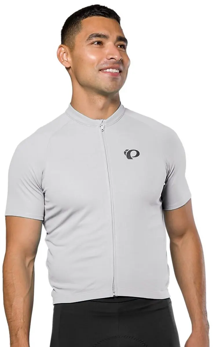 Pearl Izumi Quest Korte Mouw Wielertrui Grijs S Man