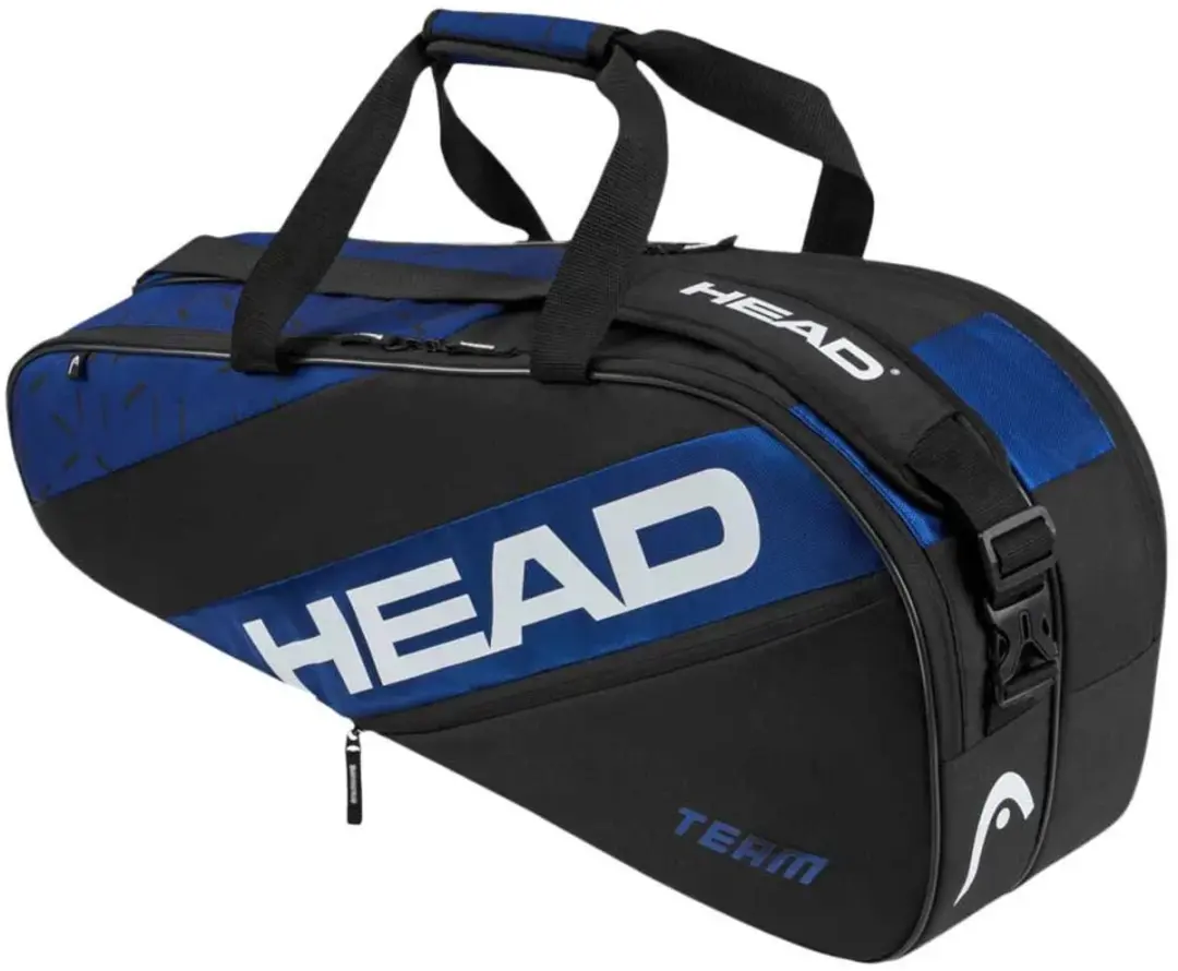 Head Team Tennistas M - 6 Rackets - 41L - Zwart/Blauw - afbeelding 2 van 2