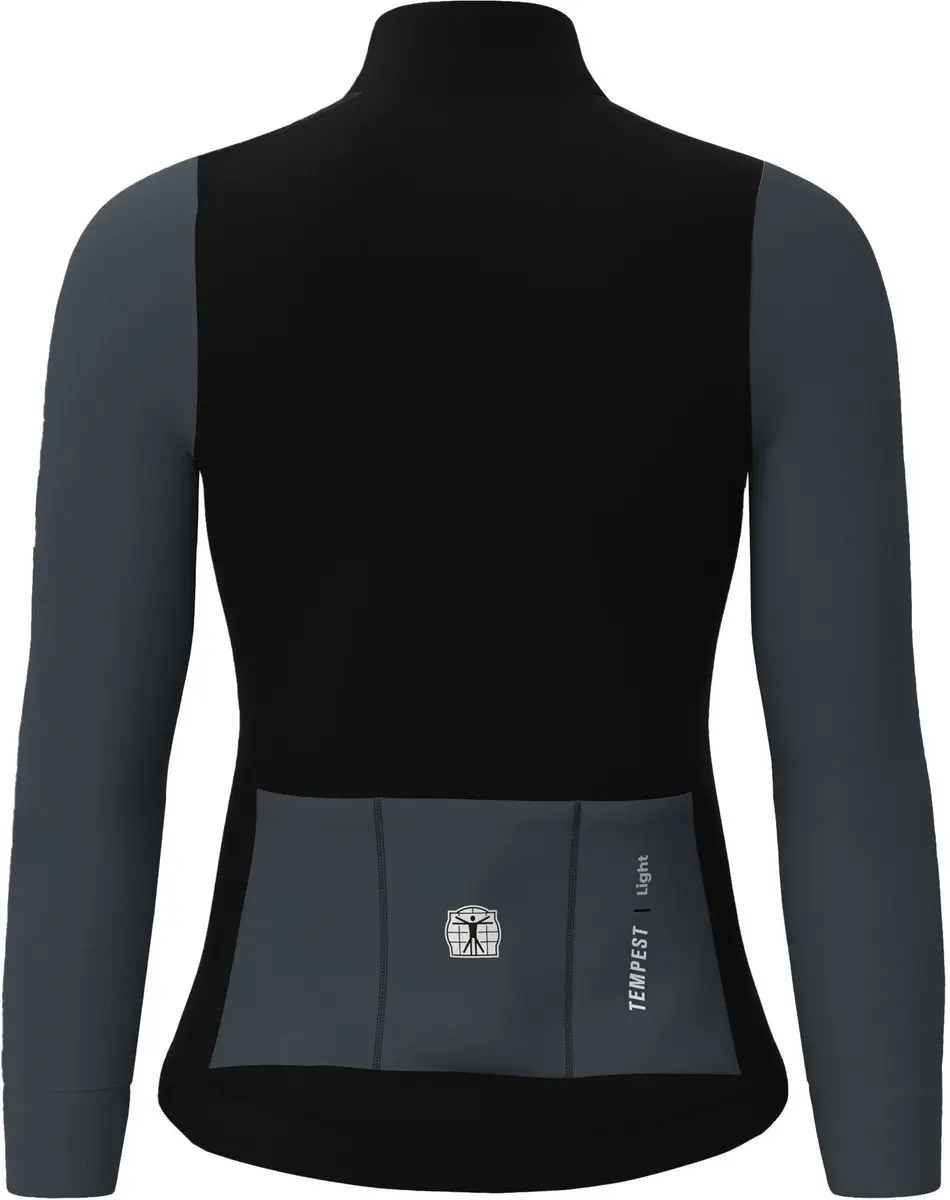 Bioracer Tempest Light Wielervest Dames S - Zwart-Antraciet - afbeelding 6 van 6