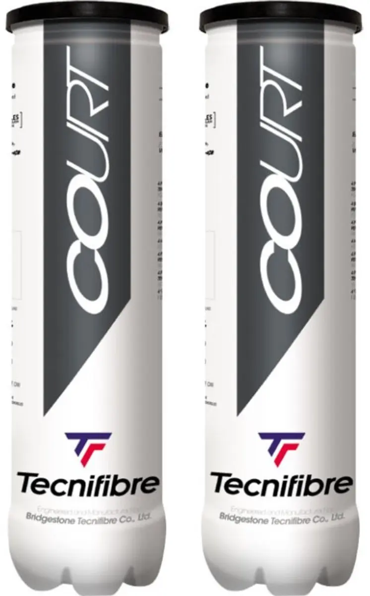 Tecnifibre Court Tennisbal 2x4 Default