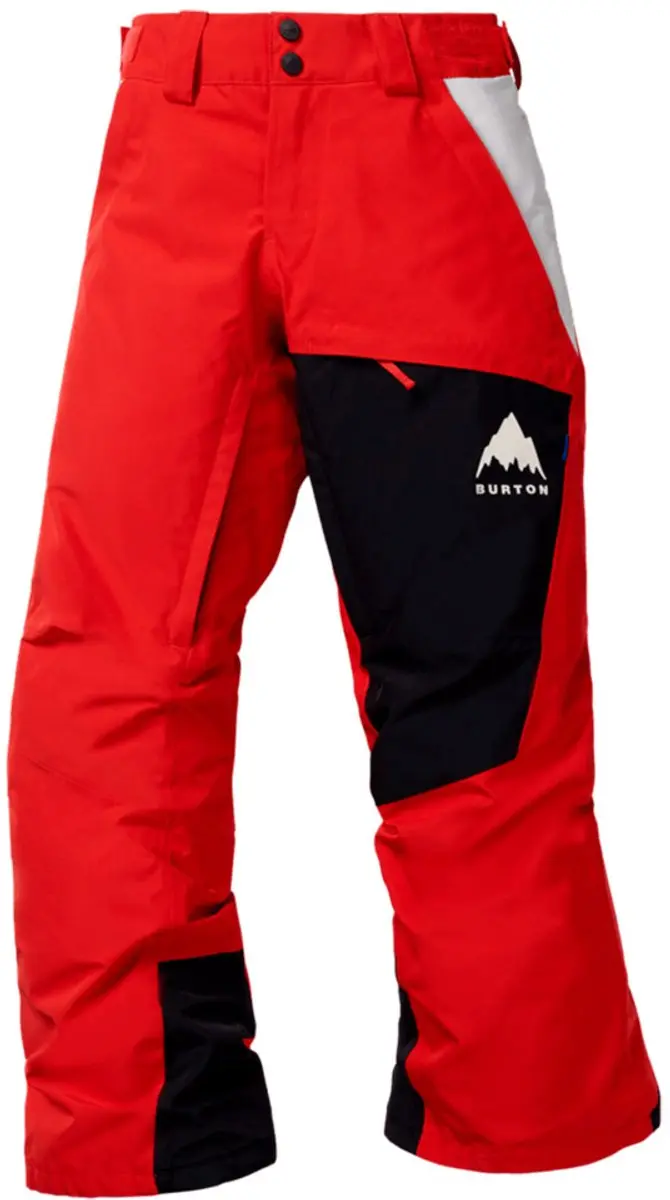 Burton Gore-tex® Shell Broek Rood 10 Years Kinderen