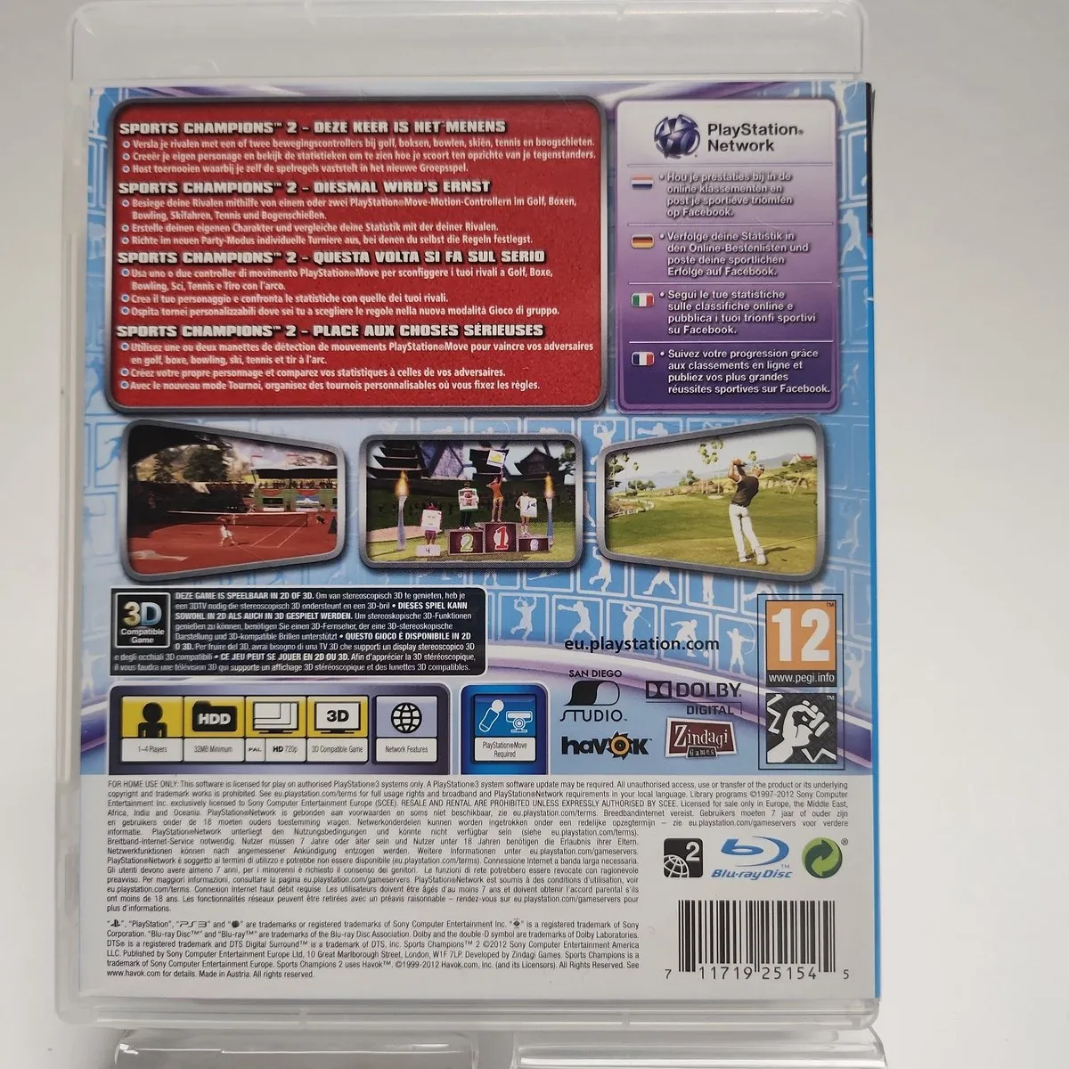 Sony PlayStation Sports Champions 2