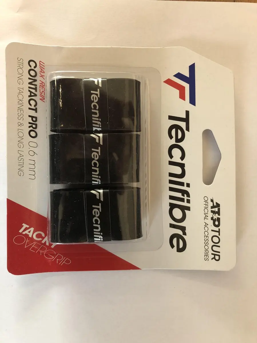Tecnifibre Contact Pro Overgrip Zwart Uitvoering : Contact Pro Zwart