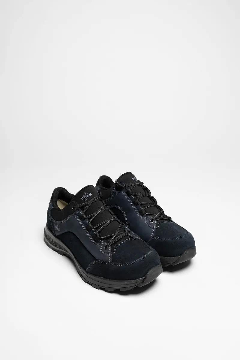Hanwag Banks Low Bunion LL Wandelschoenen - 46.5 - Blauw/Zwart