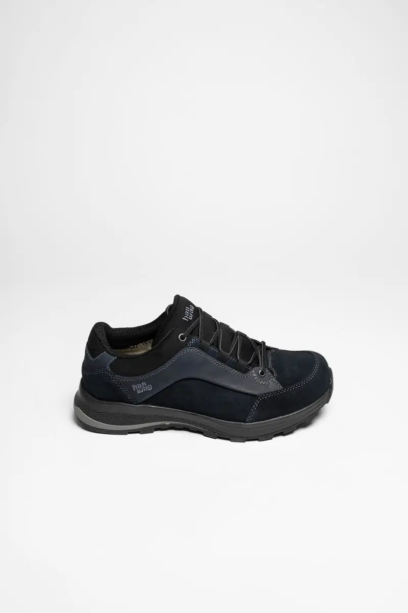 Hanwag Banks Low Bunion LL Wandelschoenen - 46.5 - Blauw/Zwart