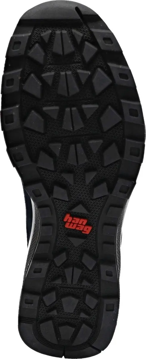 Hanwag Banks Low Bunion LL Wandelschoenen - 46.5 - Blauw/Zwart