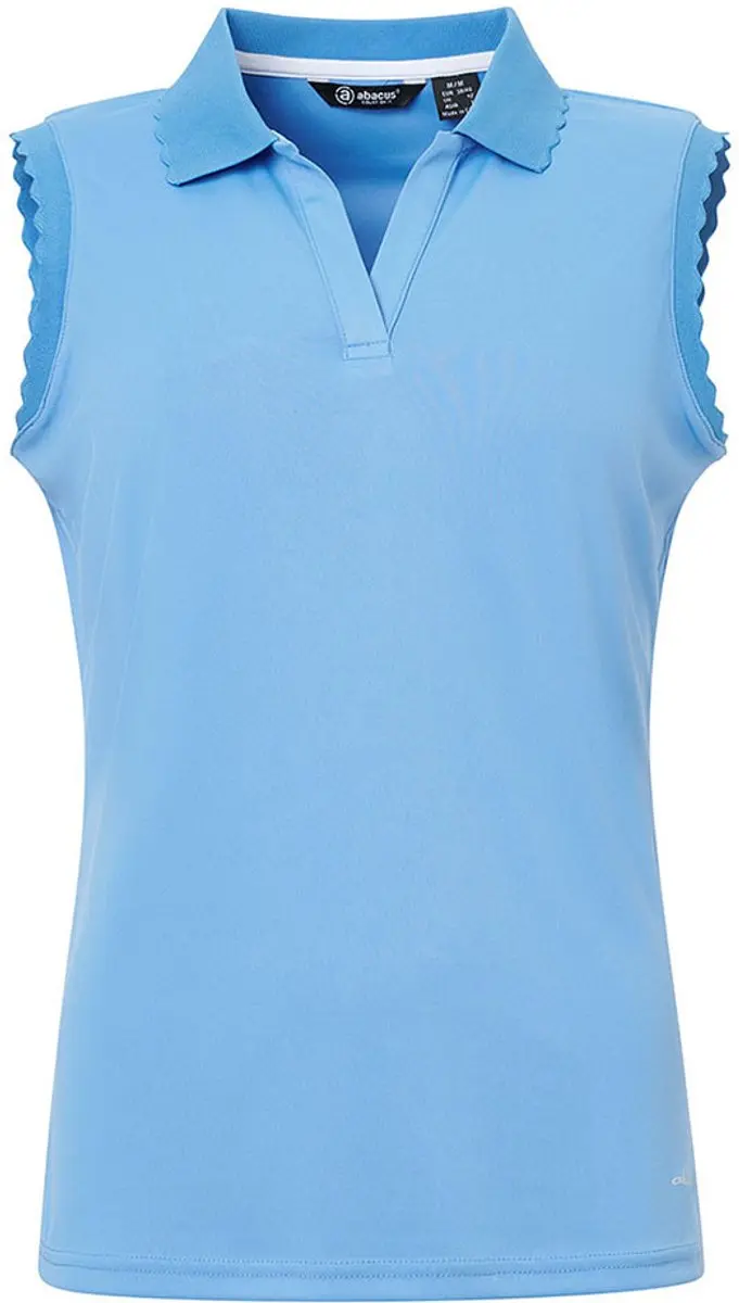 Abacus Golf Victoria Dames Mouwloos T-shirt Blauw XS Vrouw