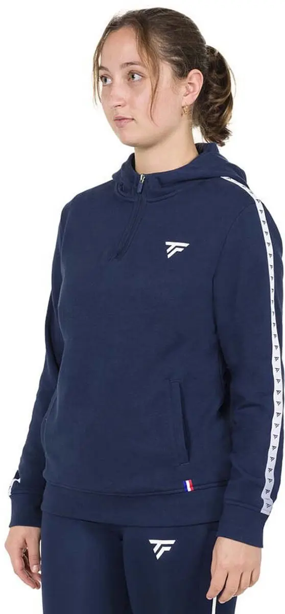 Tecnifibre sportkleding voor dames, hoodie met rits, W, 188743