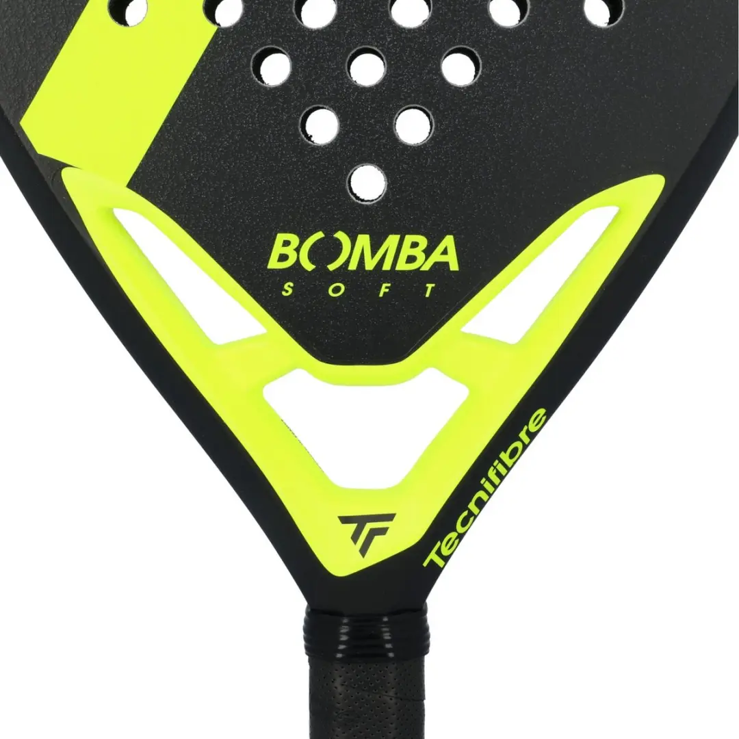 Tecnifibre BOMBA Soft Tennisracket - Geel/Zwart - afbeelding 3 van 6