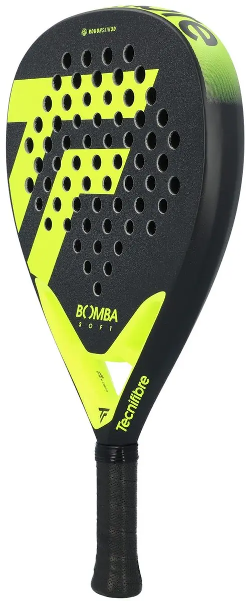 Tecnifibre BOMBA Soft Tennisracket - Geel/Zwart - afbeelding 5 van 6