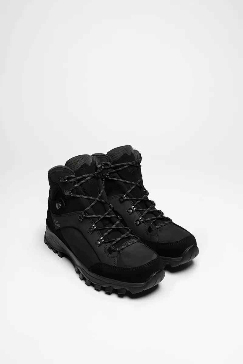 Hanwag Banks GTX Wandelschoenen Heren 42.5 - Black/Asphalt